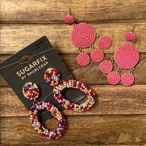 BaubleBar Jewelry - NWT SugarFix by BaubleBar Earring Lot BaubleBar Jewelry - NWT SugarFix by BaubleBar Earring Lot
